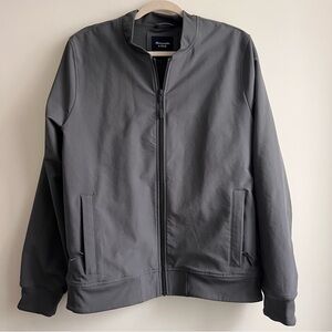 Abercrombie & Fitch Charcoal Bomber Jacket